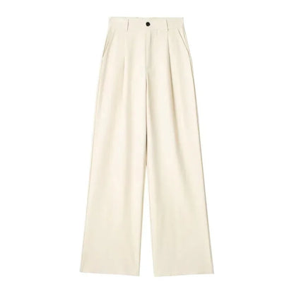 Women’s High-Waist Wide-Leg Suit Pants