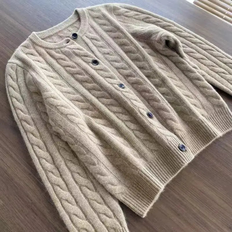 Women’s Merino Wool Cardigan Sweater
