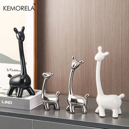 Ceramic Giraffe Figurine