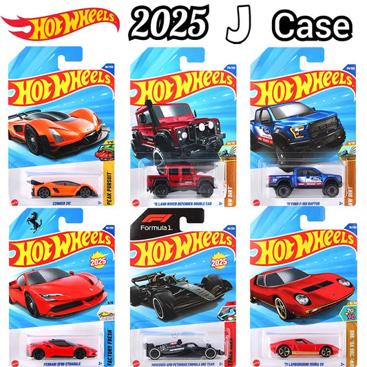 2025 Hot Wheels 1:64 Diecast Car – Mercedes AMG F1, Porsche, Toyota GR86, Ford Raptor, Ferrari SF90 Stradale | Collectible Toy Cars for Boys