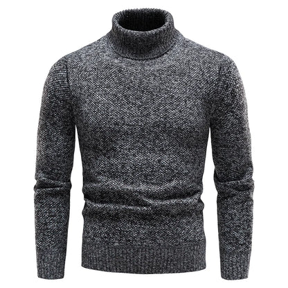 Men’s Fleece Turtleneck Sweater