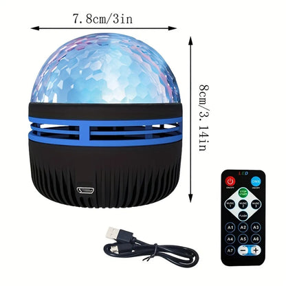 USB Galaxy Projector Aurora Night Light