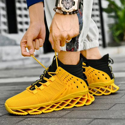 Men’s Casual Sneakers – Breathable Running & Trainer Shoes for Everyday Comfort