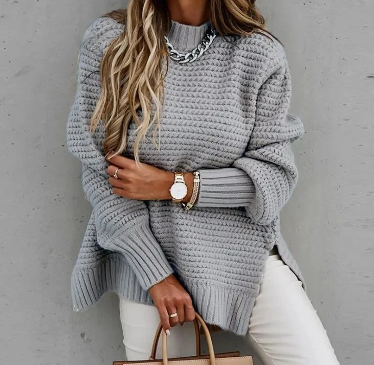 Women’s Loose-Fit Knitted Sweater