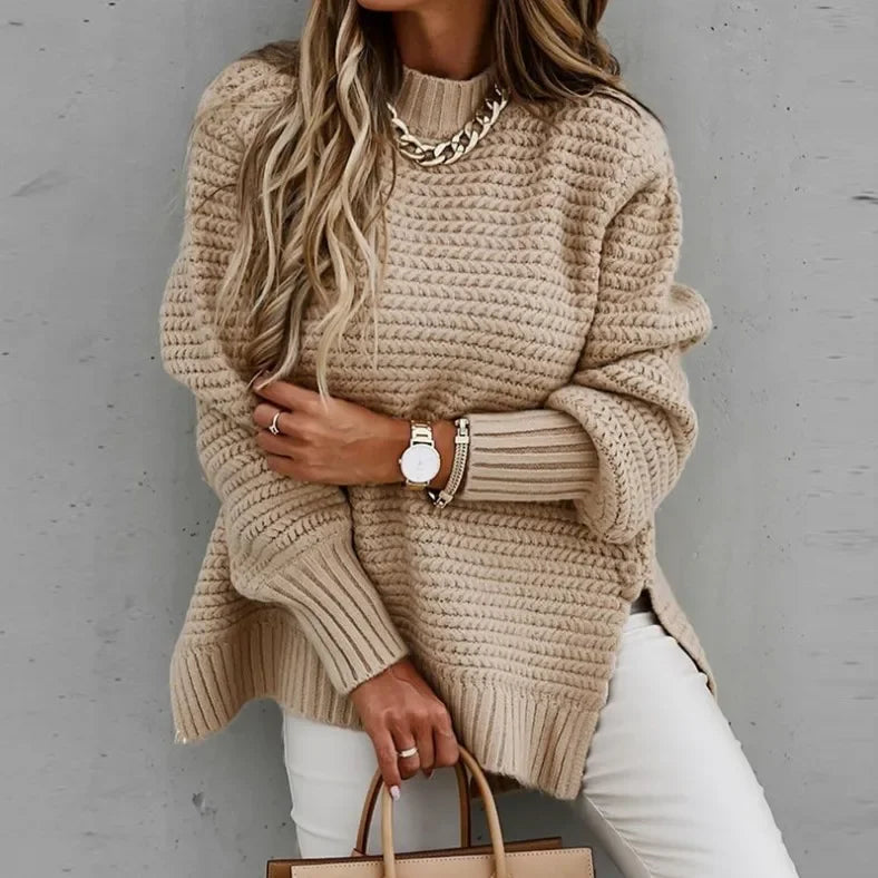 Women’s Loose-Fit Knitted Sweater
