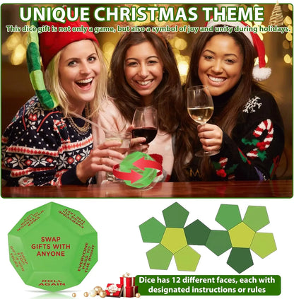 2025 Santa Swap Gift Exchange Dice