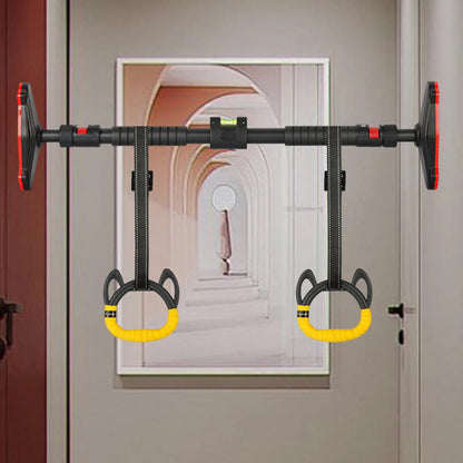 Kids Horizontal Gym Bar with Pull-Up Rings