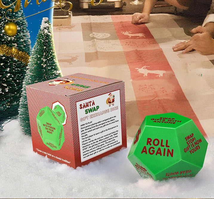 2025 Santa Swap Gift Exchange Dice