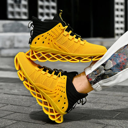 Men’s Casual Sneakers – Breathable Running & Trainer Shoes for Everyday Comfort