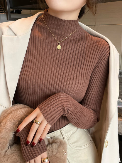 Women’s Turtleneck Knit Sweater
