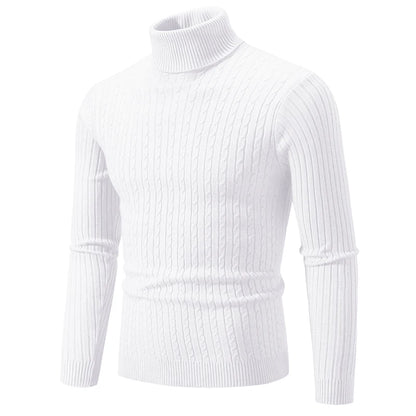 Men’s High Neck Turtleneck Sweater