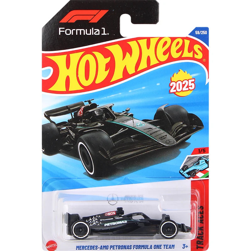 2025 Hot Wheels 1:64 Diecast Car – Mercedes AMG F1, Porsche, Toyota GR86, Ford Raptor, Ferrari SF90 Stradale | Collectible Toy Cars for Boys