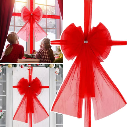 Elegant Deluxe Christmas Door Bow