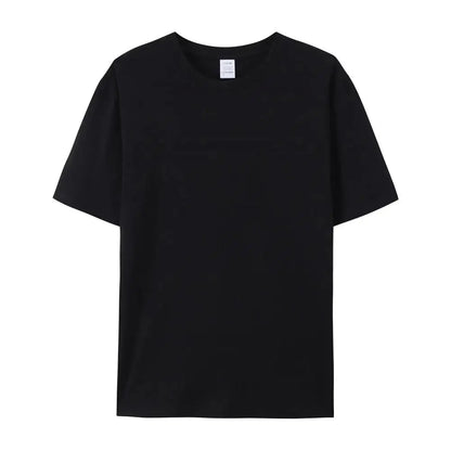100% Cotton Unisex Plain Crew Neck T-Shirt