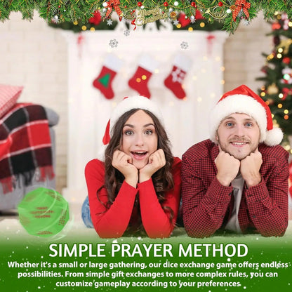 2025 Santa Swap Gift Exchange Dice