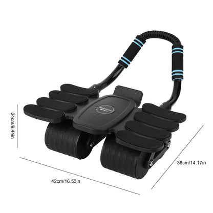 Abdominal Roller with 8 Elbow Supports