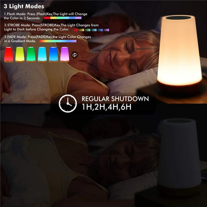 RGB 13-Color Touch Night Light