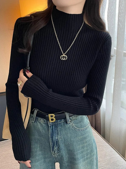 Women’s Turtleneck Knit Sweater
