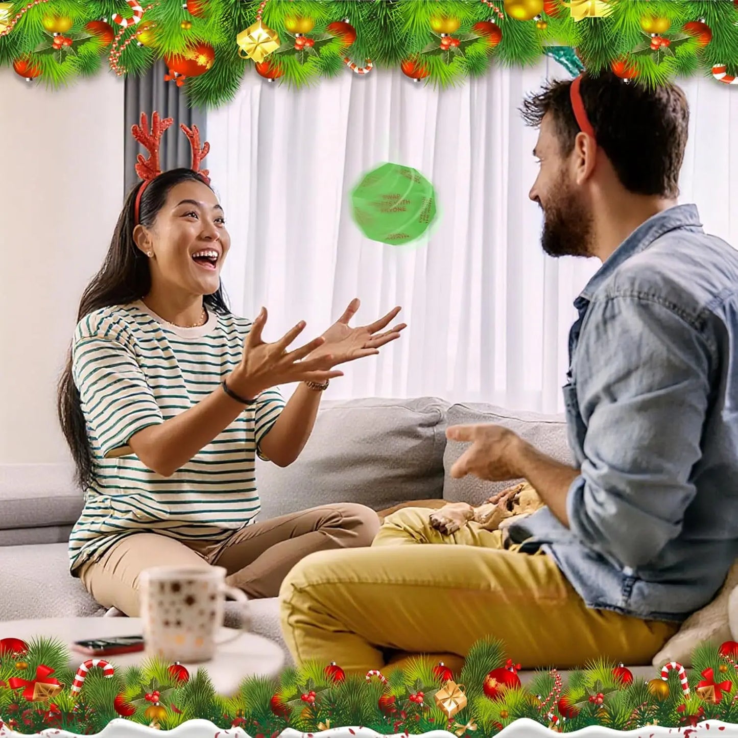 2025 Santa Swap Gift Exchange Dice