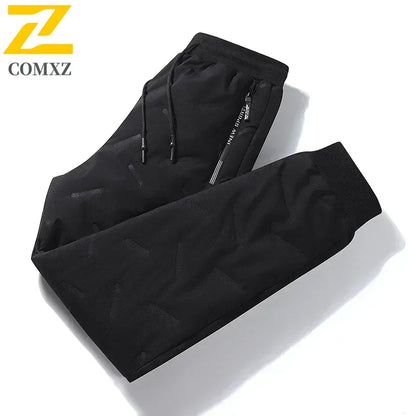 Men’s Winter Down Cotton Pants Warm & Waterproof