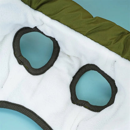 Incredible Waterproof Winter Dog Jacket with Harness