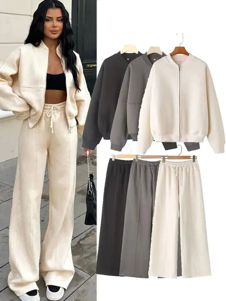 Women’s 2-Piece Fall Set Jacket & Leg Pants