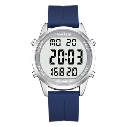 Men’s Digital Pedometer Watch