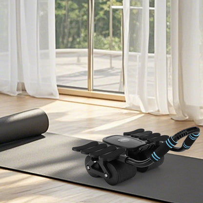 Abdominal Roller with 8 Elbow Supports