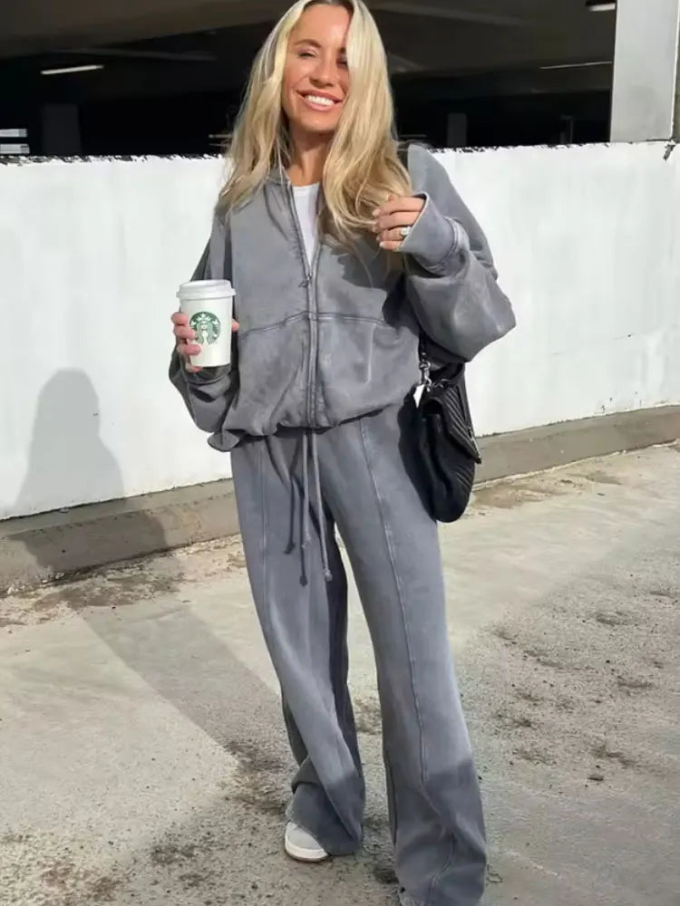 Women’s 2-Piece Fall Set Jacket & Leg Pants