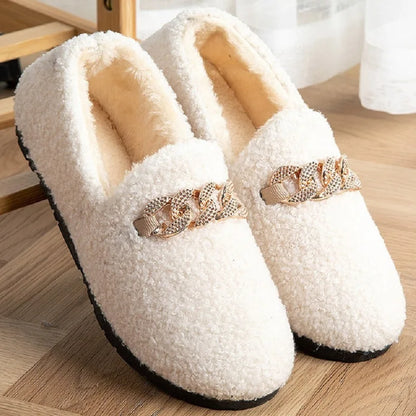 Women’s Warm Plush House Slippers
