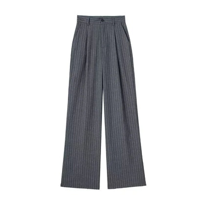 Women’s High-Waist Wide-Leg Suit Pants