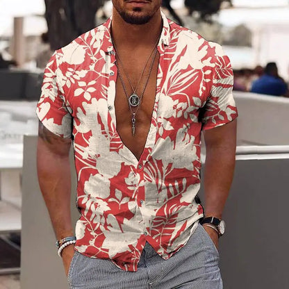 Men’s 3D Printed Coconut Hawaiian Shirt