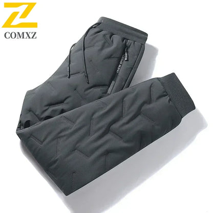 Men’s Winter Down Cotton Pants Warm & Waterproof