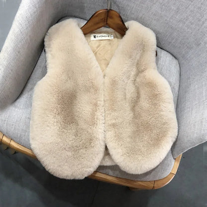 Winter Sleeveless Kids Coat