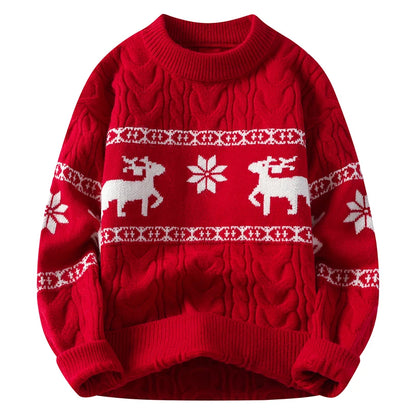 Men’s Luxury Cashmere Christmas Sweater 2025