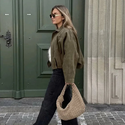 Women’s Vintage Bomber Jacket