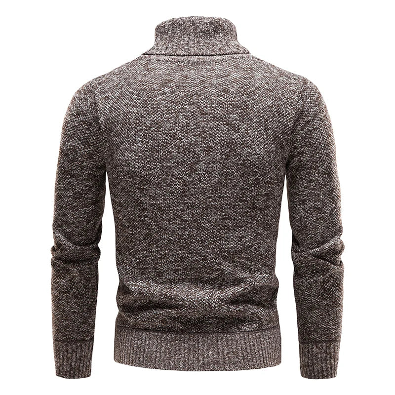 Men’s Fleece Turtleneck Sweater