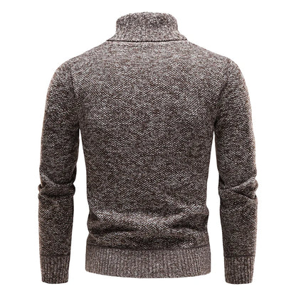 Men’s Fleece Turtleneck Sweater