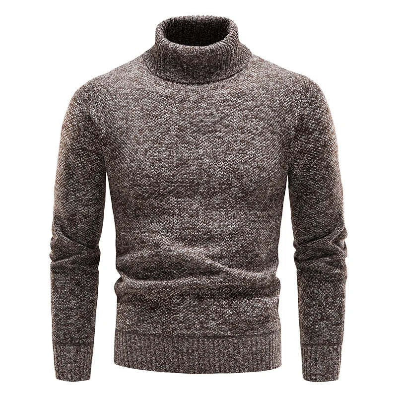 Men’s Fleece Turtleneck Sweater