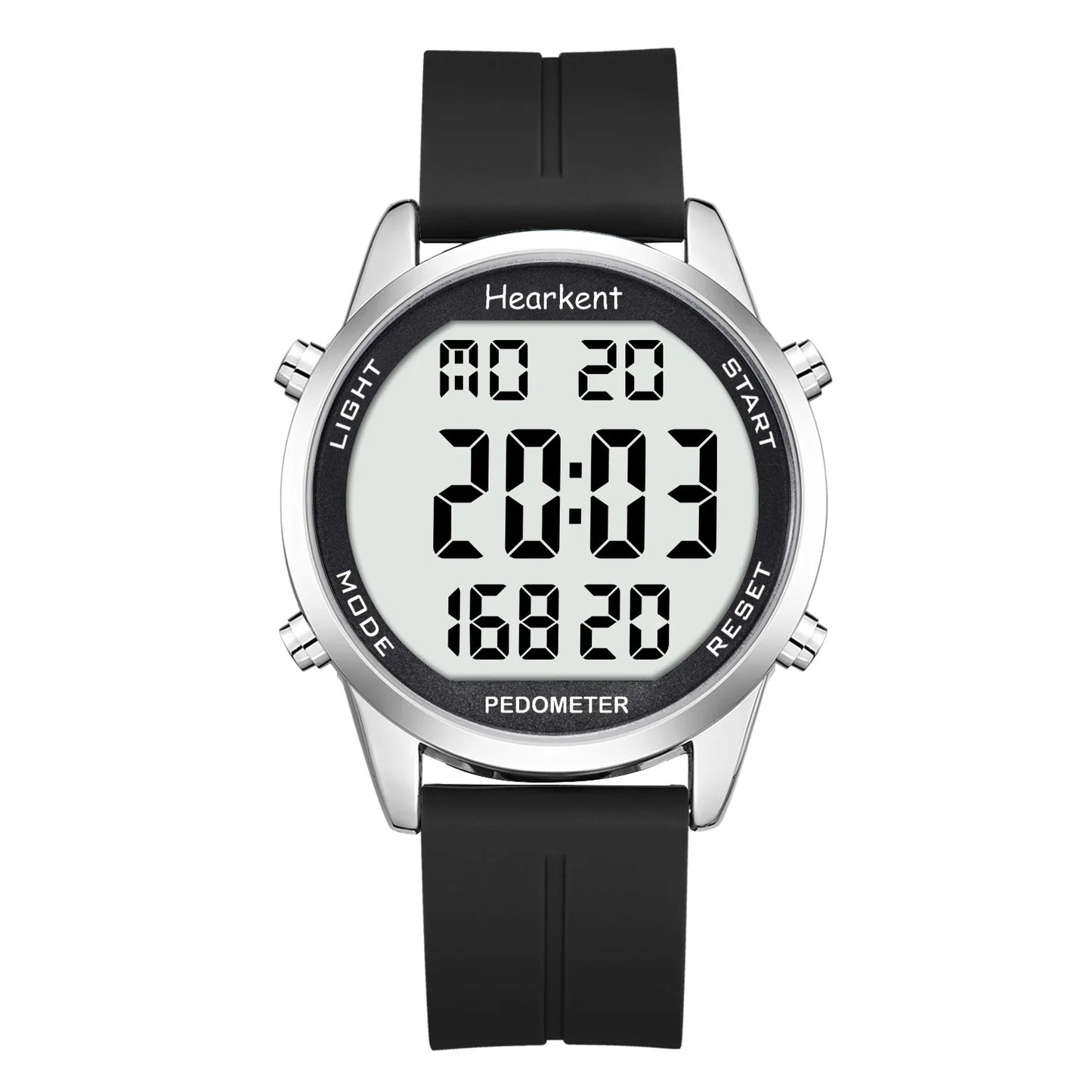 Men’s Digital Pedometer Watch