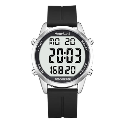 Men’s Digital Pedometer Watch