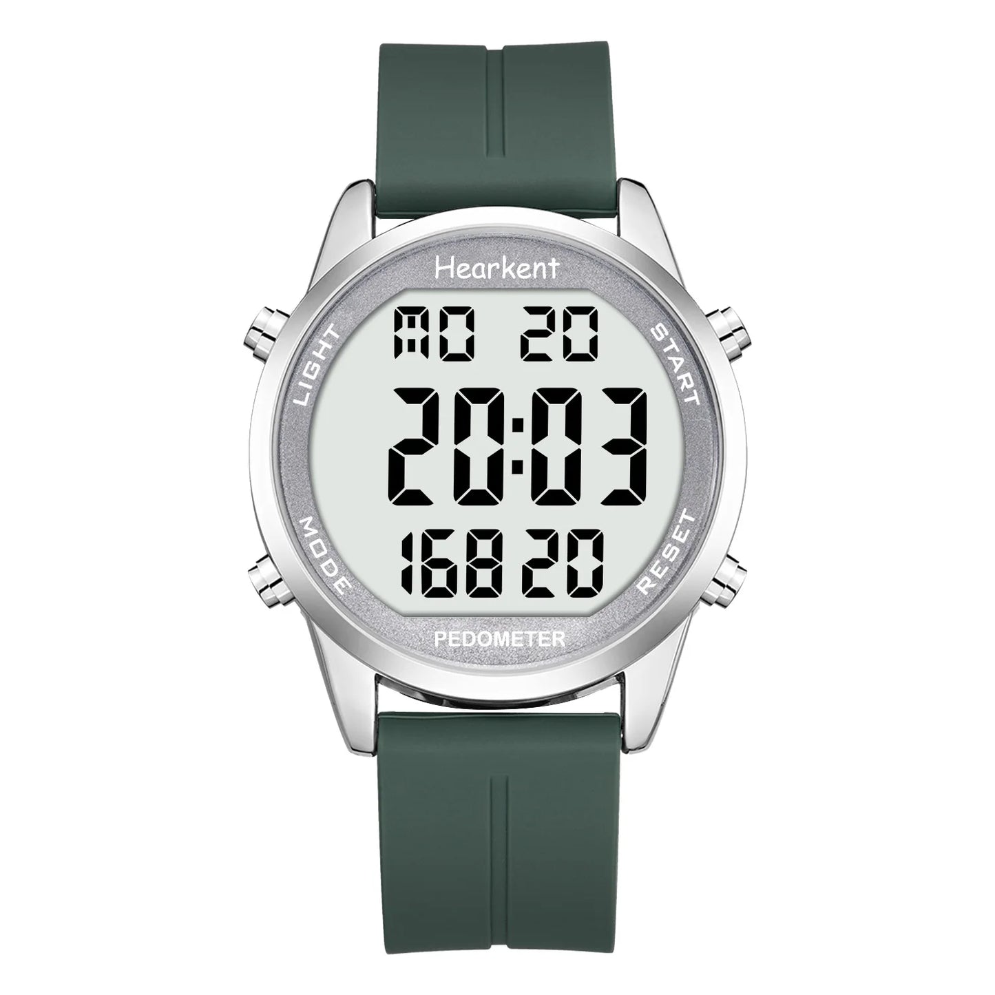 Men’s Digital Pedometer Watch