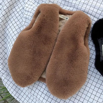 Winter Sleeveless Kids Coat