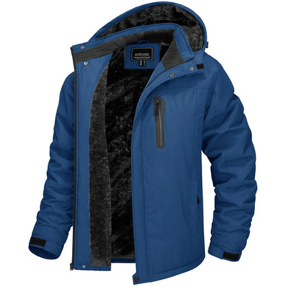 Men’s Winter Fleece Jacket – Waterproof Hiking
