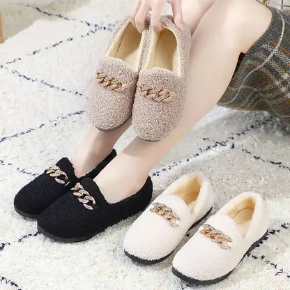 Women’s Warm Plush House Slippers