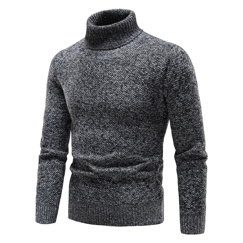 Men’s Fleece Turtleneck Sweater
