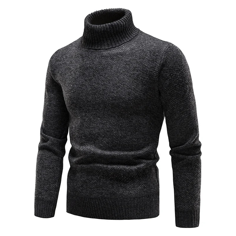 Men’s Fleece Turtleneck Sweater