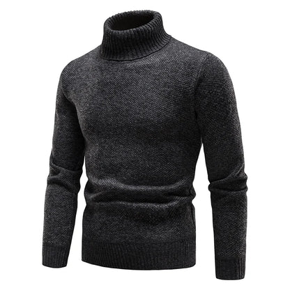Men’s Fleece Turtleneck Sweater