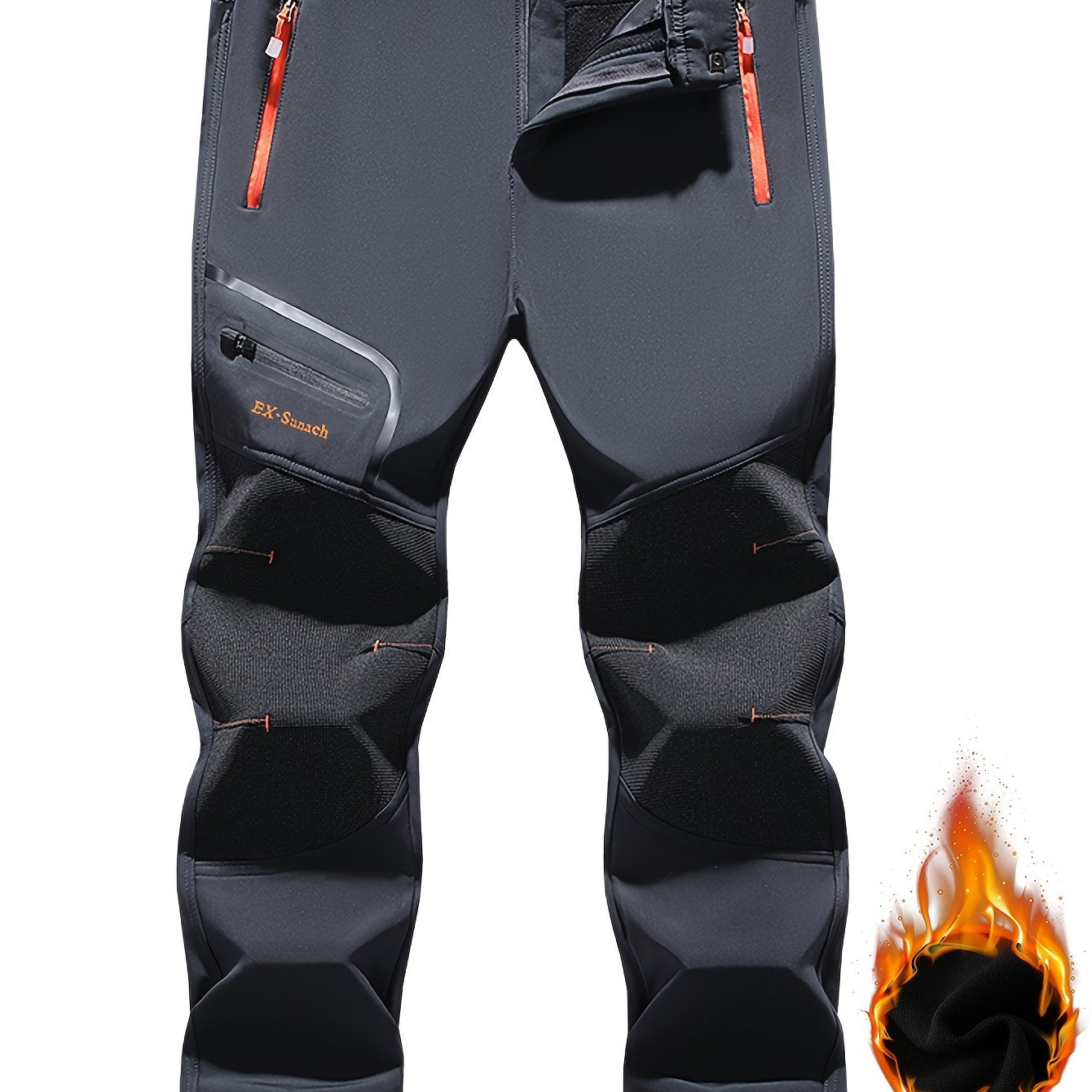 Men’s Windproof Fleece Tactical Work Pants