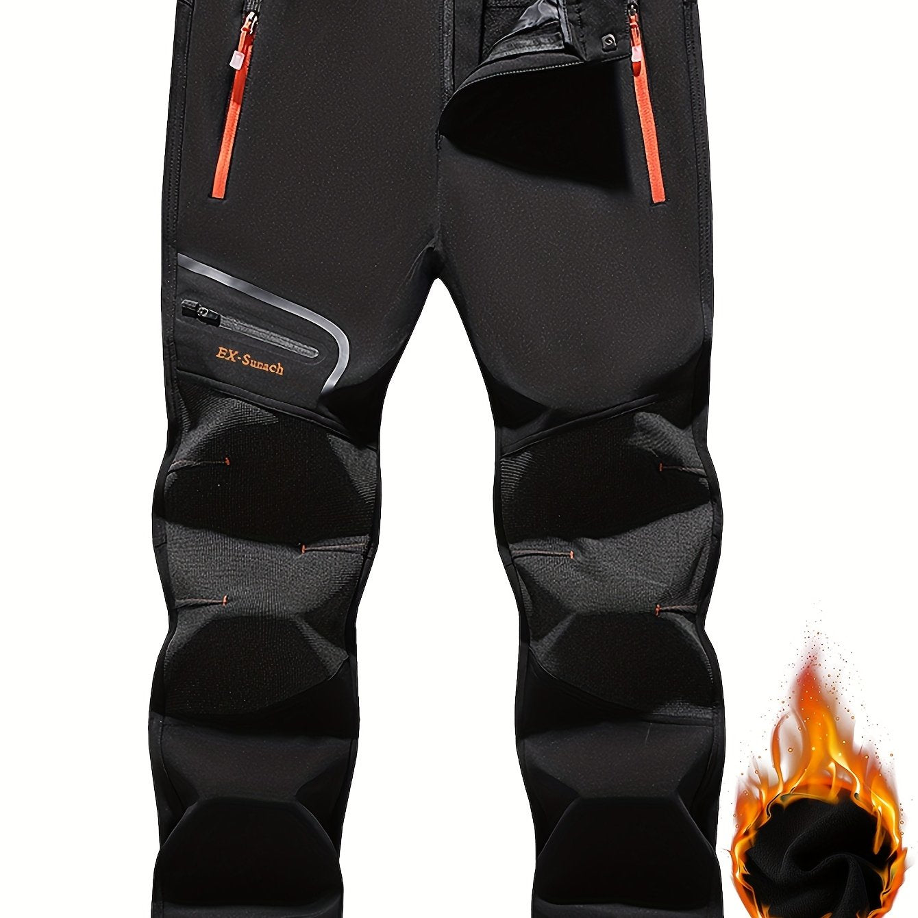 Men’s Windproof Fleece Tactical Work Pants